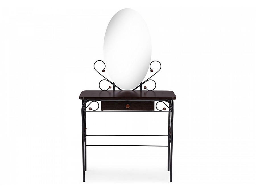 Туалетный столик Клео 3 черный / венге