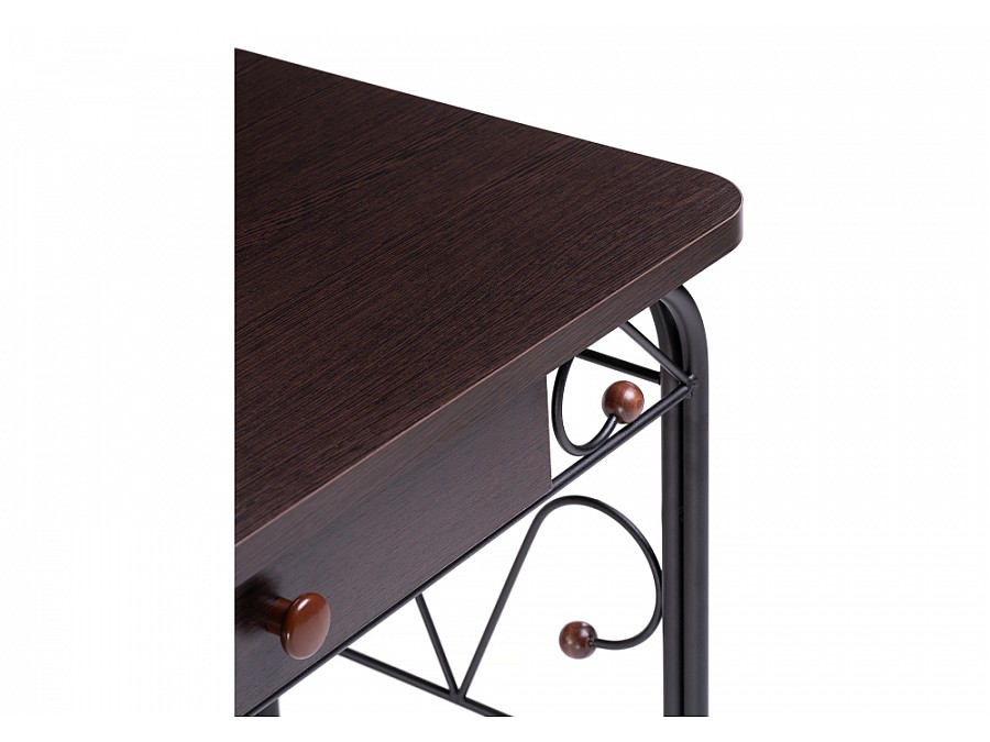 Туалетный столик Клео 3 черный / венге