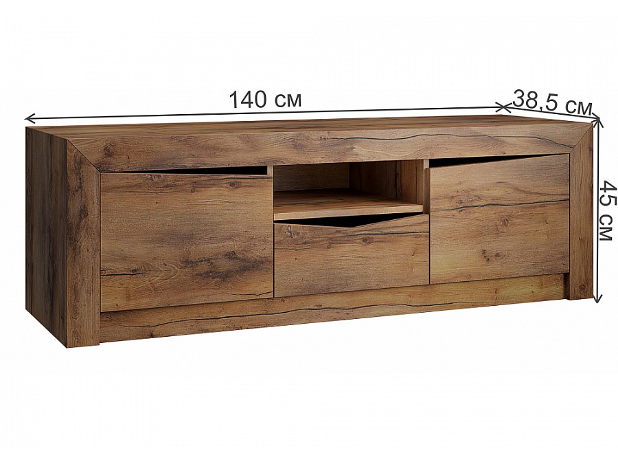 ТВ-тумбы Саманта таксония шоколадная