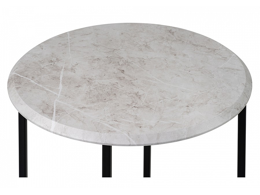 Журнальный стол Манеттия мрамор белый