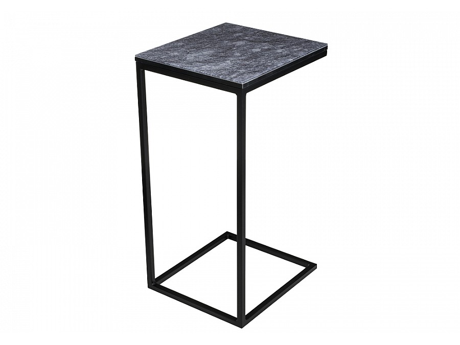 Журнальный стол Геркулес 30х34х62 серый мрамор