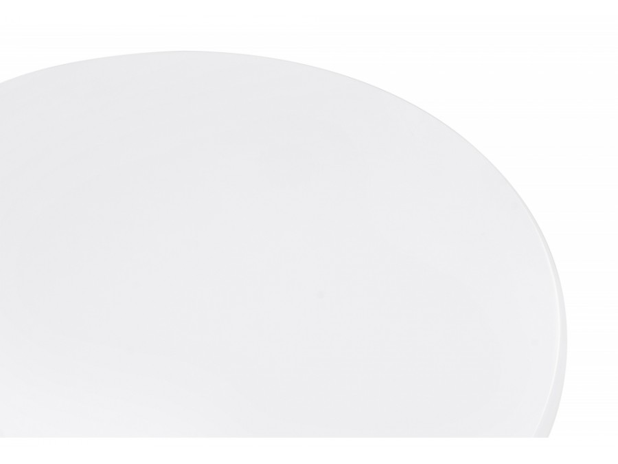 Round white