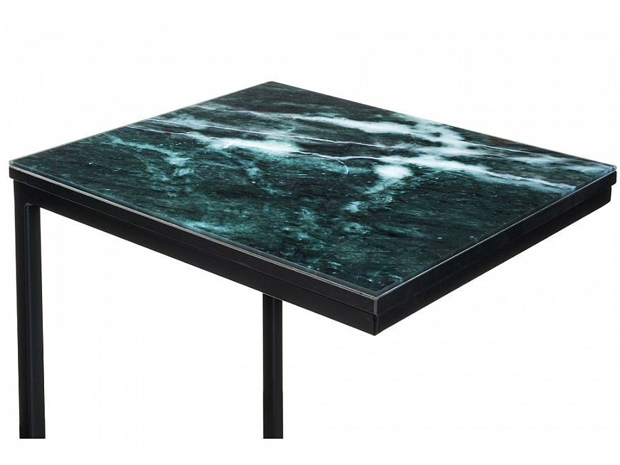 Журнальный стол Геркулес 30х34х62 малахит
