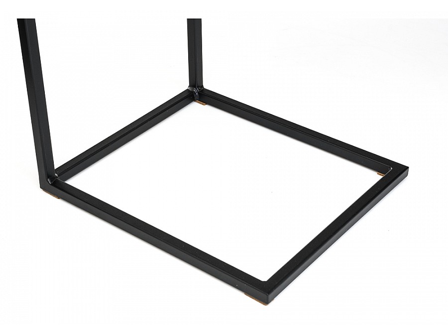 Журнальный стол Геркулес 30х34х62 серый мрамор