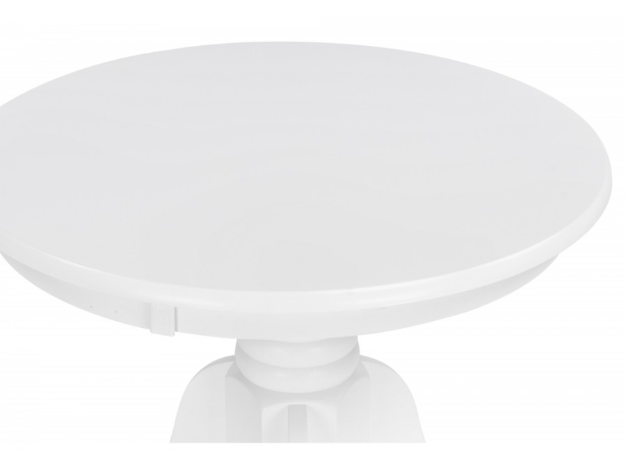 Round white
