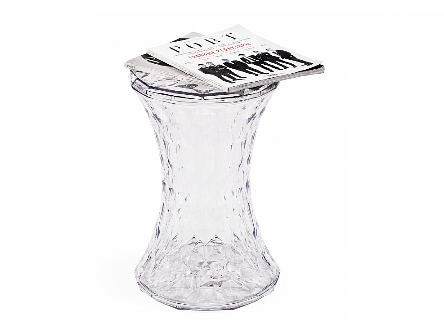 Журнальный стол Button 30x47 clear