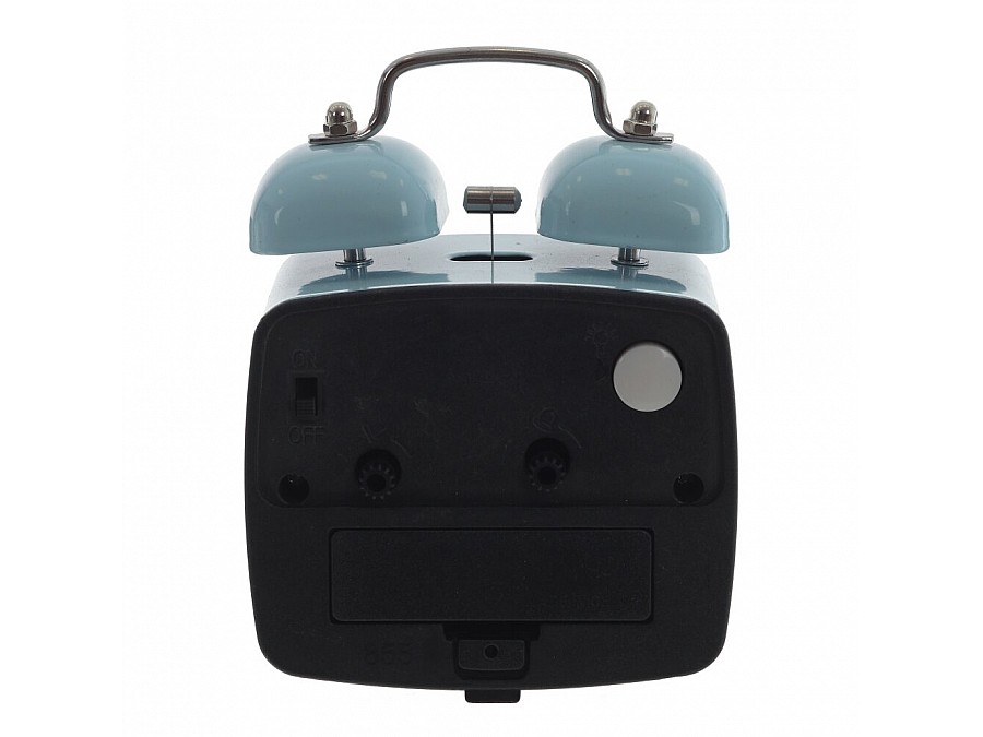 Будильник, L8 W5 H11,5 см, (подсветка, 1xАА не прилаг.), 2в.