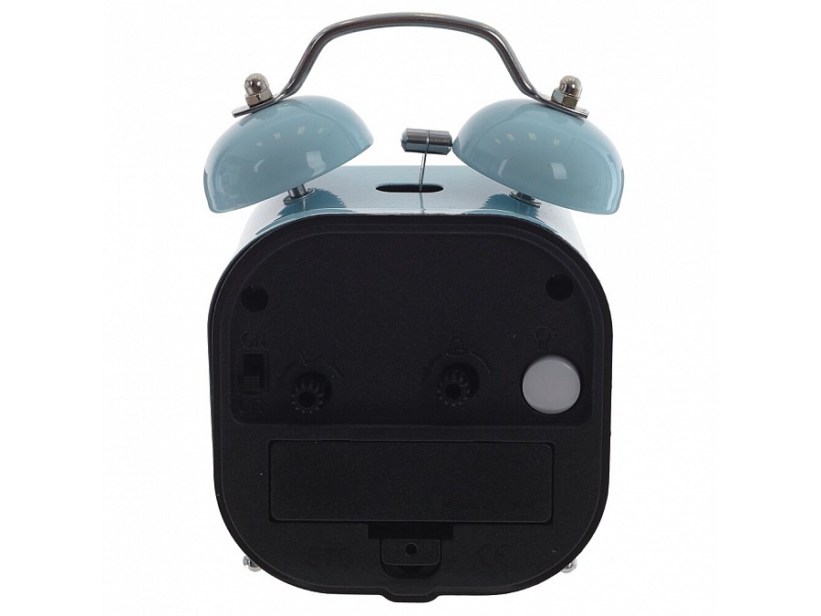 Будильник, L9 W5 H11 см, (подсветка, 1xАА не прилаг.)