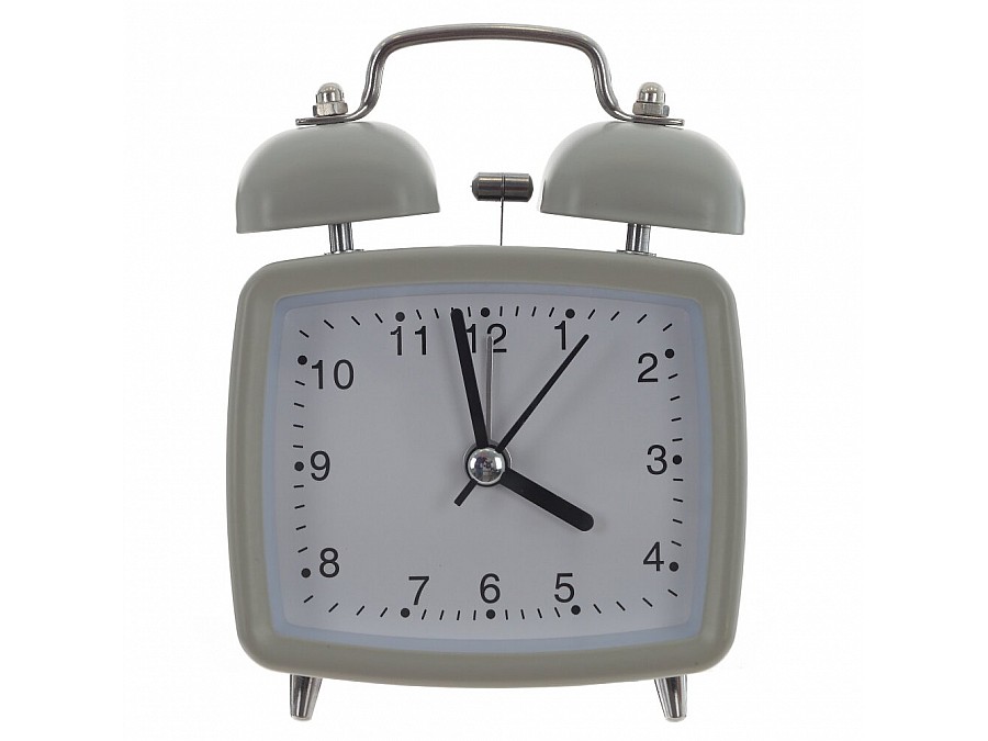 Будильник, L8 W5 H11,5 см, (подсветка, 1xАА не прилаг.), 2в.