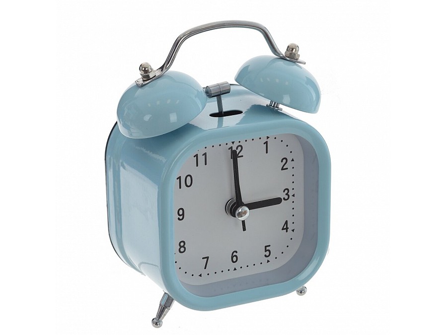Будильник, L9 W5 H11 см, (подсветка, 1xАА не прилаг.)