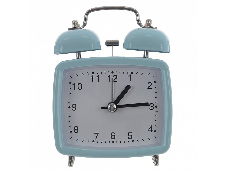 Будильник, L8 W5 H11,5 см, (подсветка, 1xАА не прилаг.), 2в.