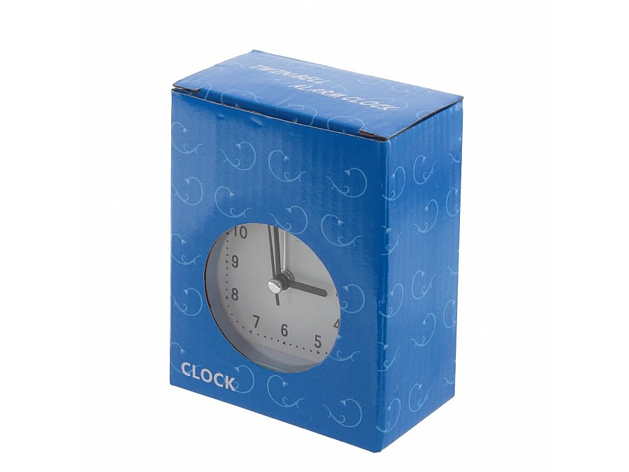 Будильник, L9 W5 H11 см, (подсветка, 1xАА не прилаг.)