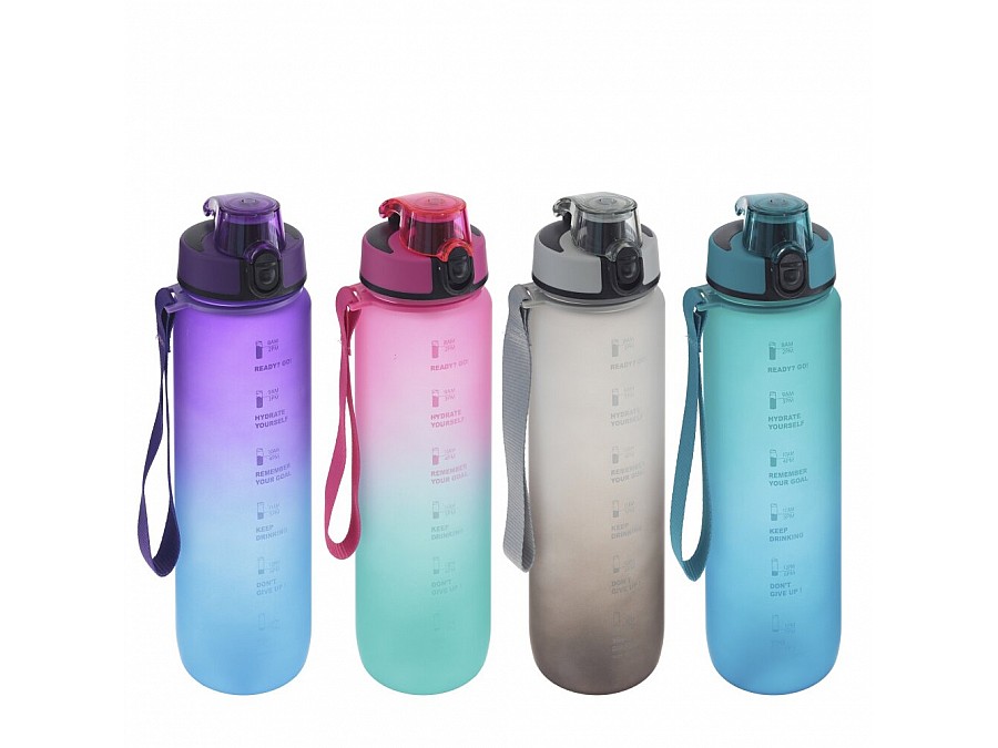 Бутылка, 1000 мл, L7,5 W7,5 H28 см, 4в.