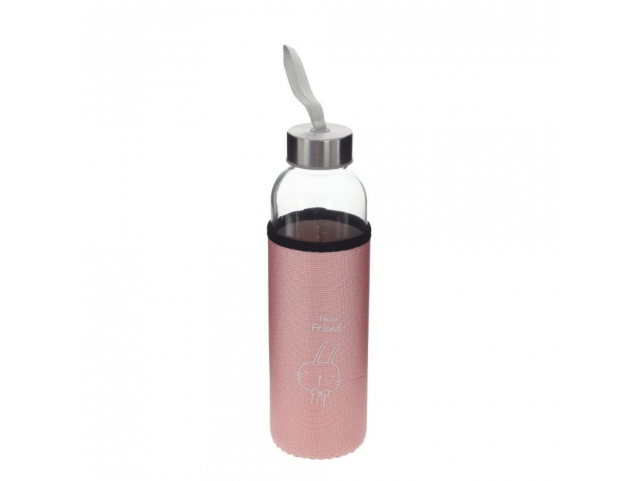 Бутылка, 500 мл, L6,5 W6,5 H22 см, 4в.