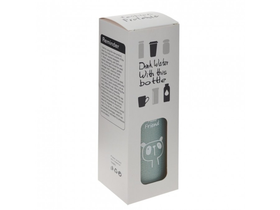 Бутылка, 500 мл, L6,5 W6,5 H22 см, 4в.