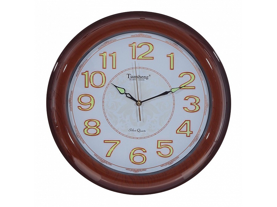 Часы настенные декоративные, L40 W4 H40 см, (1xАА не прилаг.)