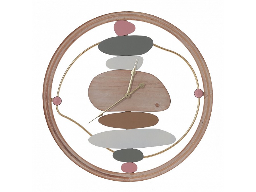 Часы настенные декоративные, L57 W3 H57 см, (1xАА не прилаг.)