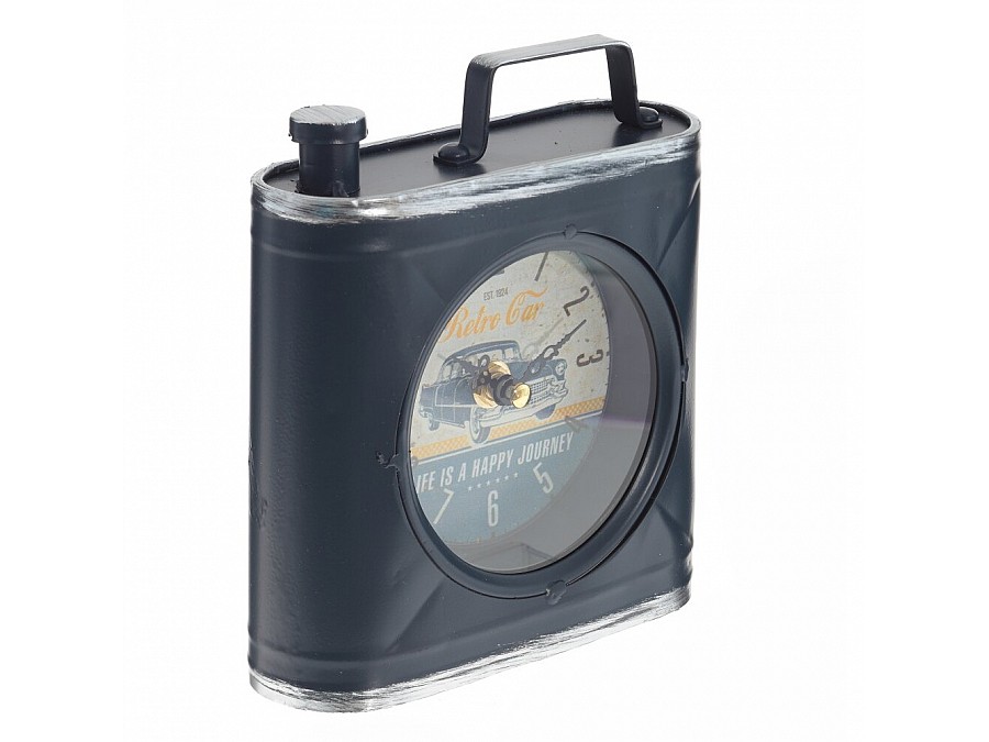 Часы настольные декоративные, L15 W5,5 H17 см, (1хАА не прилаг.)