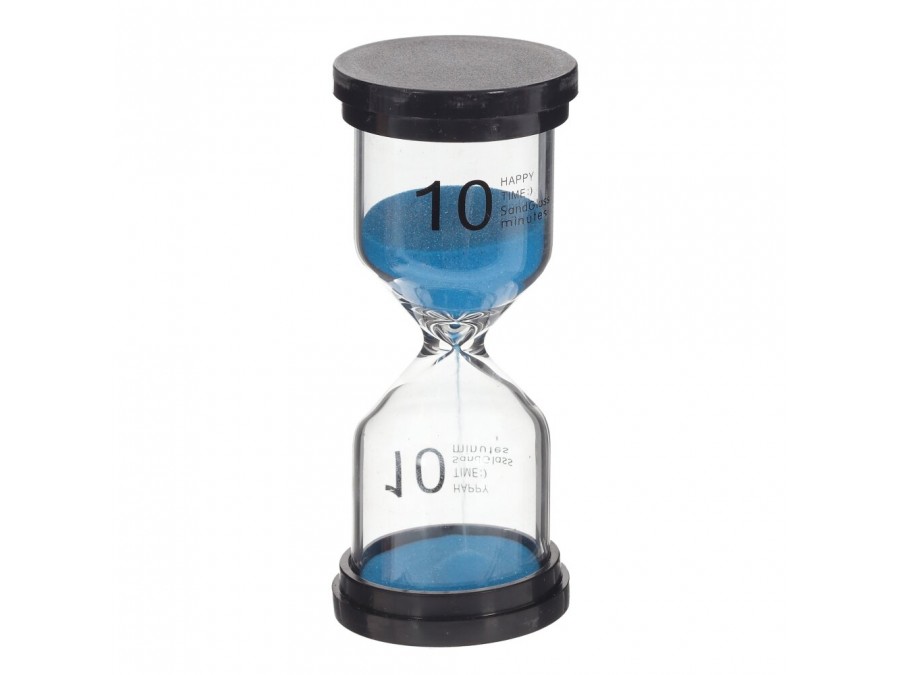 Часы песочные (10 мин.), L4,5 W4,5 H10,5 см, 5в.
