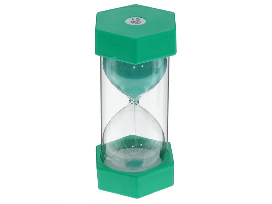 Часы песочные, L6 W6 H13 см, 3в.