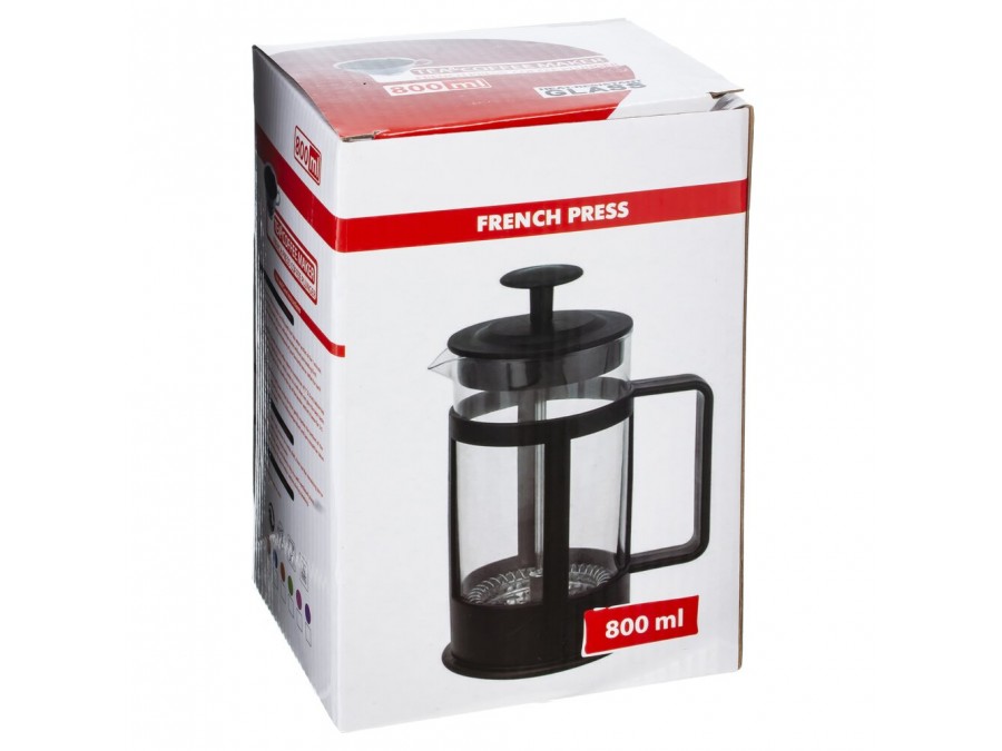 Френч-пресс, 350 мл, L11 W8 H16,5 см