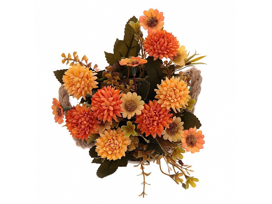 Цветочная композиция, L13 W13 H20 см