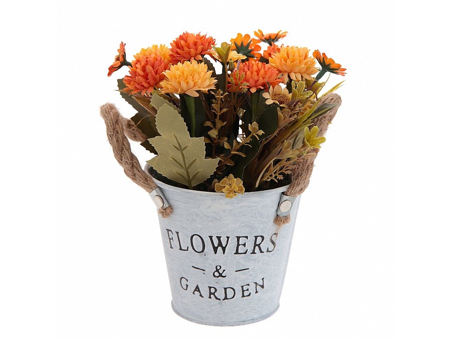 Цветочная композиция, L13 W13 H20 см