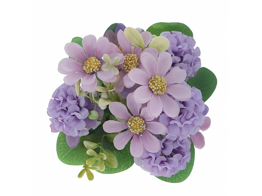 Цветочная композиция, L9 W9 H17 см, 4в.