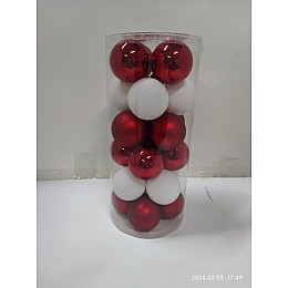 Набор из 24шт Украшение новогоднее 