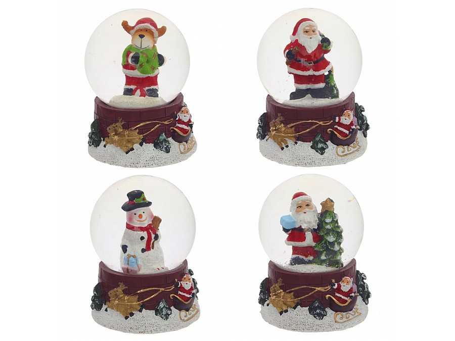 Фигурка декоративная в стекл. шаре 