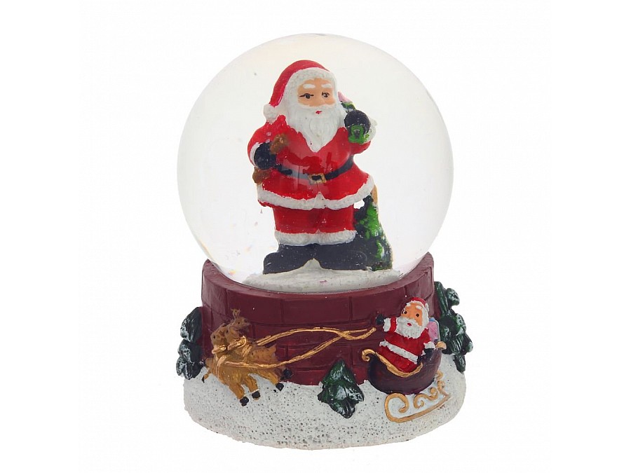 Фигурка декоративная в стекл. шаре 