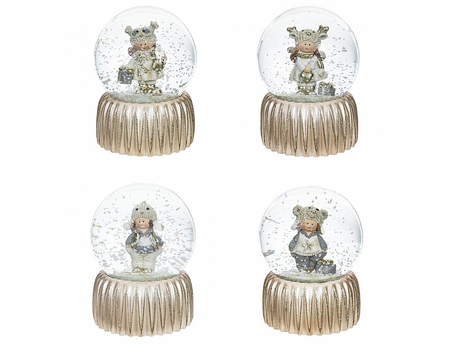 Фигурка декор в стекл шаре 