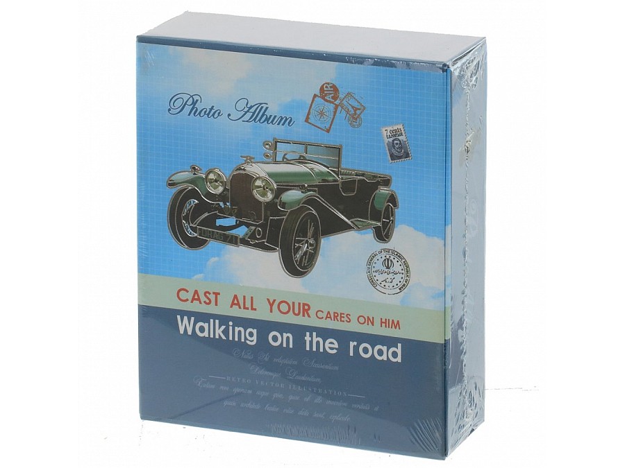 Фотоальбом для 40 фото 10*15, L14 W5 H17 см, 4в.