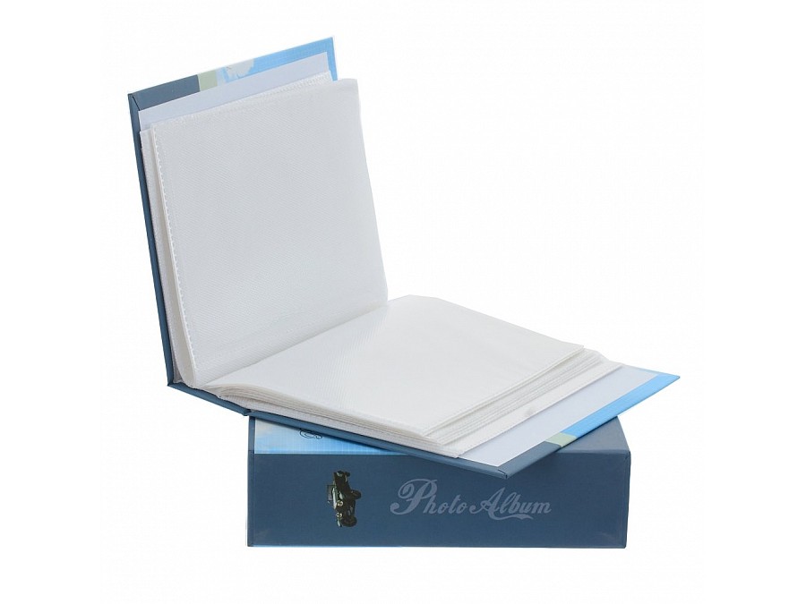 Фотоальбом для 40 фото 10*15, L14 W5 H17 см, 4в.