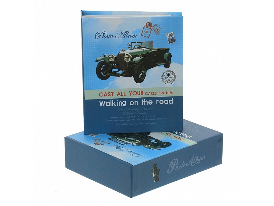 Фотоальбом для 40 фото 10*15, L14 W5 H17 см, 4в.