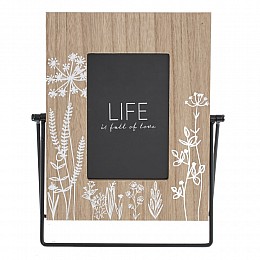 Фоторамка для фото 9*13, L21 W1 H25,5 см