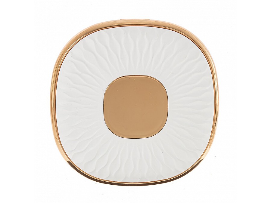 Зеркало карманное с увеличением, L8,5 W8,5 H1,5 см