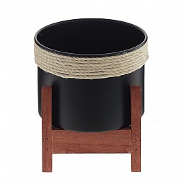 Кашпо, L19 W19 H21 см