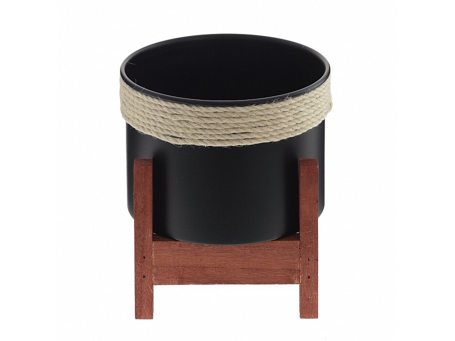 Кашпо, L19 W19 H21 см