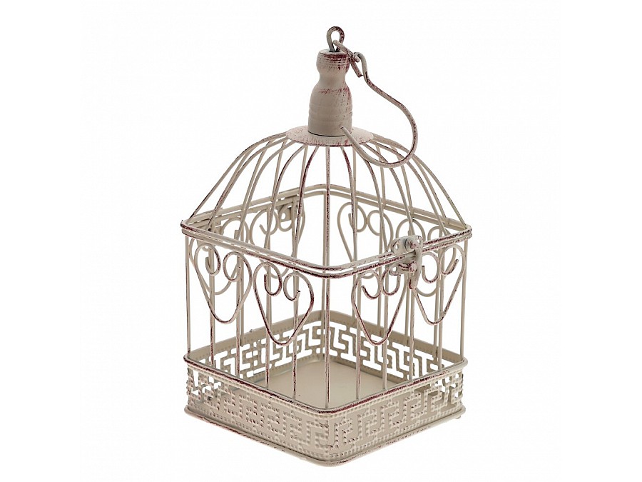 Клетка декоративная, L14 W14 H28 см