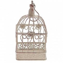 Клетка декоративная, L14 W14 H28 см