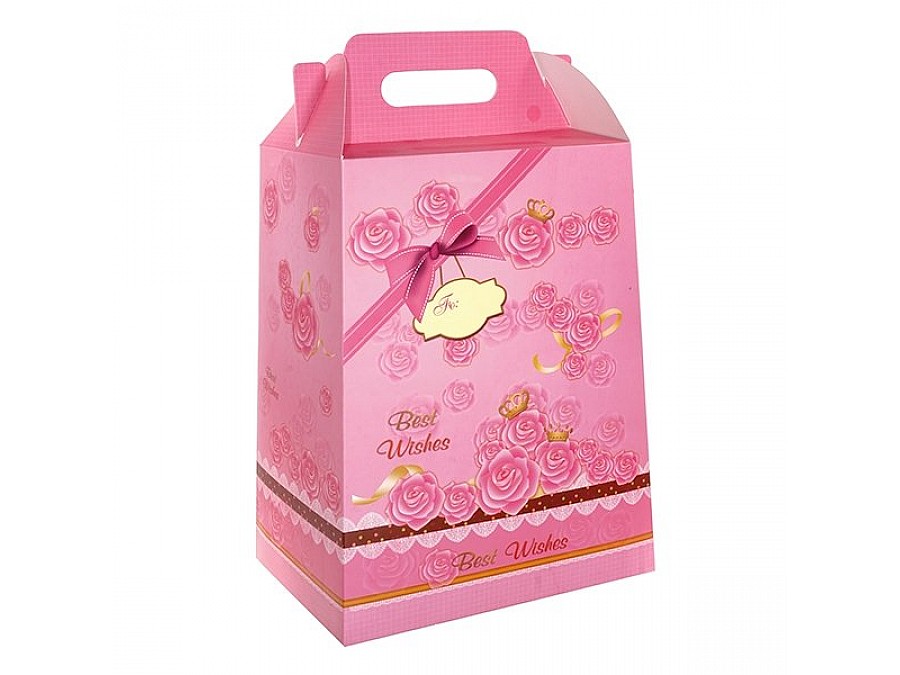 Коробка подарочная, L28 W20 H43 см