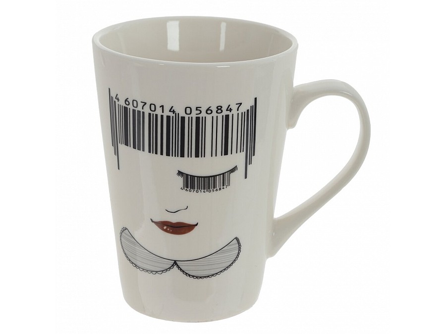 Кружка (кратность 6 шт), 400 мл, L12 W9 H12 см, 4в., (сорт 1,2)