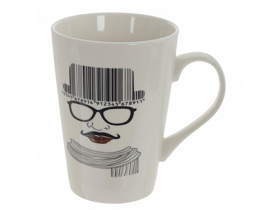 Кружка (кратность 6 шт), 400 мл, L12 W9 H12 см, 4в., (сорт 1,2)