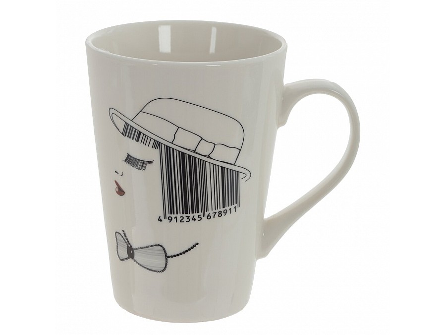 Кружка (кратность 6 шт), 400 мл, L12 W9 H12 см, 4в., (сорт 1,2)