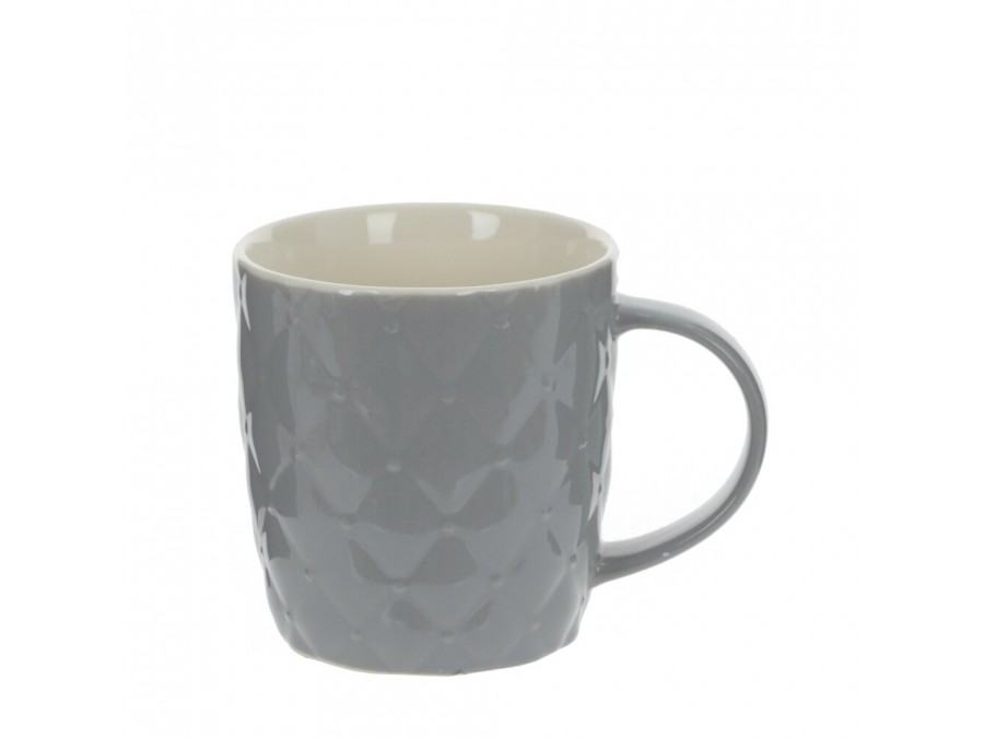 Кружка (кратность 6 шт), 340 мл, L12,5 W9 H9,5 см, 3в., (сорт 1,2)