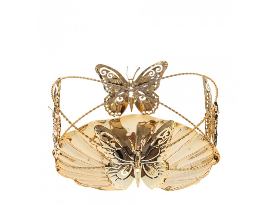 Блюдо декоративное, L23 W23 H11 см