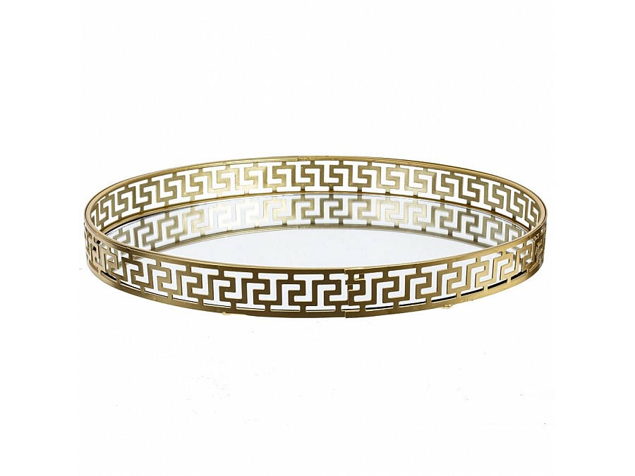 Поднос декоративный, L39 W29 H4 см