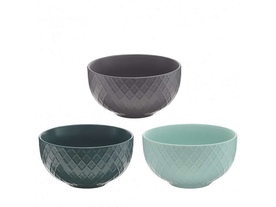 Салатник, 800 мл, L15 W15 H8 см, 3в., (сорт 1,2)