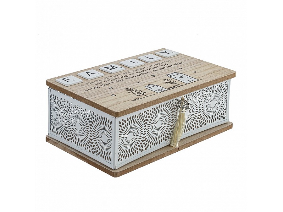 Шкатулка, L26 W16,5 H11 см